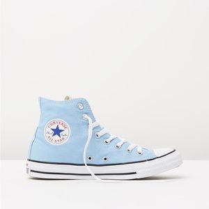 Converse Chuck Taylor All Star High Top Unisex Shoe- Sky Blue: M6/W8